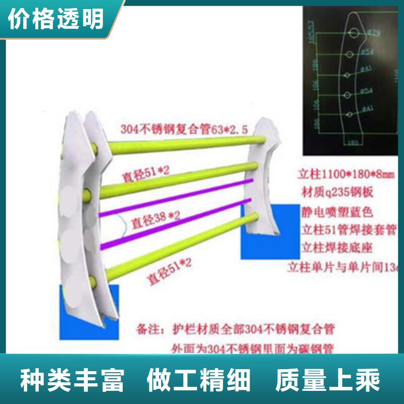 ?不銹鋼復合管護欄【公路隔離護欄】來電咨詢<當地>經銷商