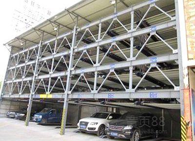 四柱機械車位家用