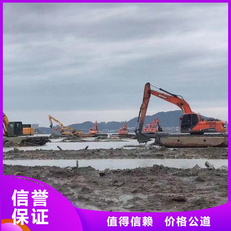 水陸挖掘機水上船挖掘機出租匠心品質當地經銷商