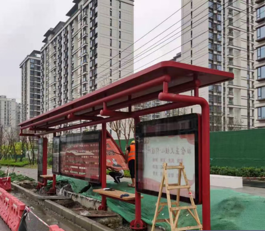 太陽能燈箱候車亭生產基地