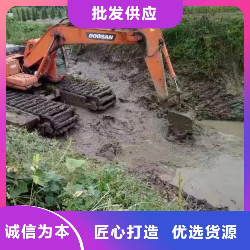 水路兩用挖掘機出租租賃實體廠家質檢合格出廠