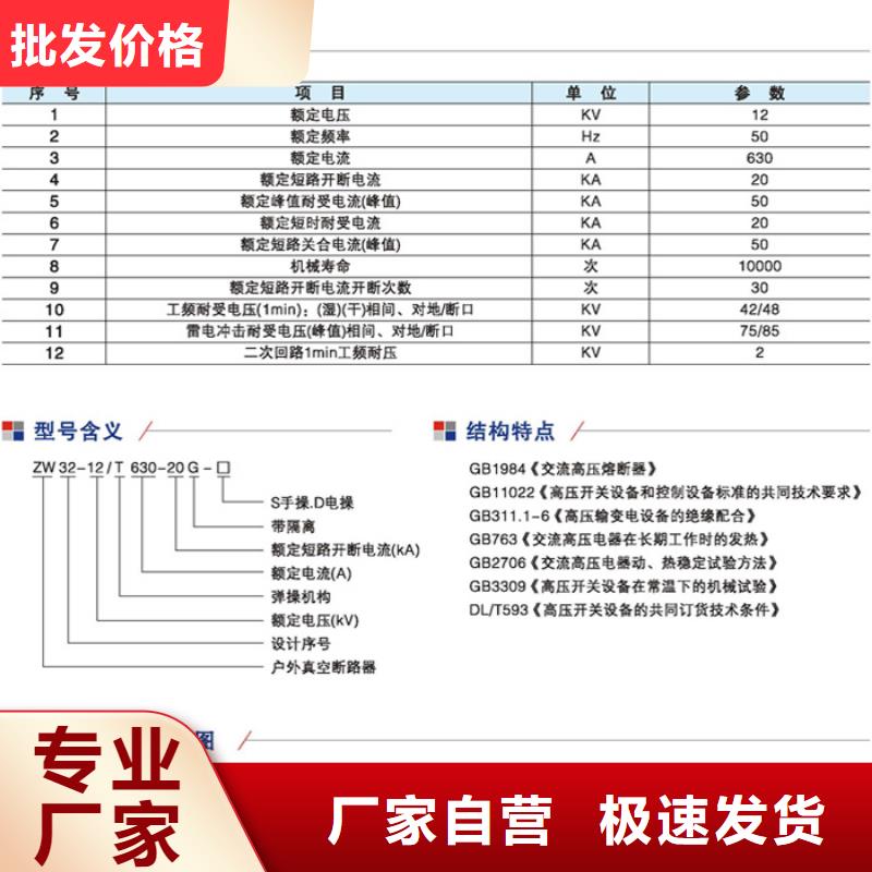 品牌【羿振電氣】ZW32-12/630-25【說明書】廠家直銷專業(yè)廠家