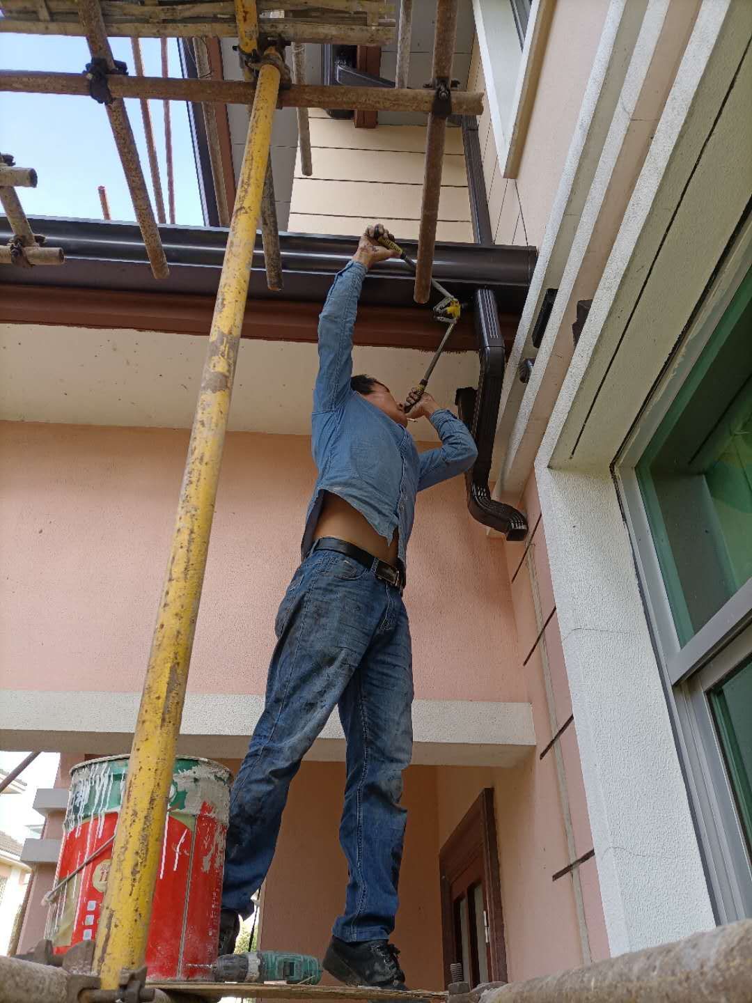 深圳别墅金属成品雨水槽-我们只做高品质