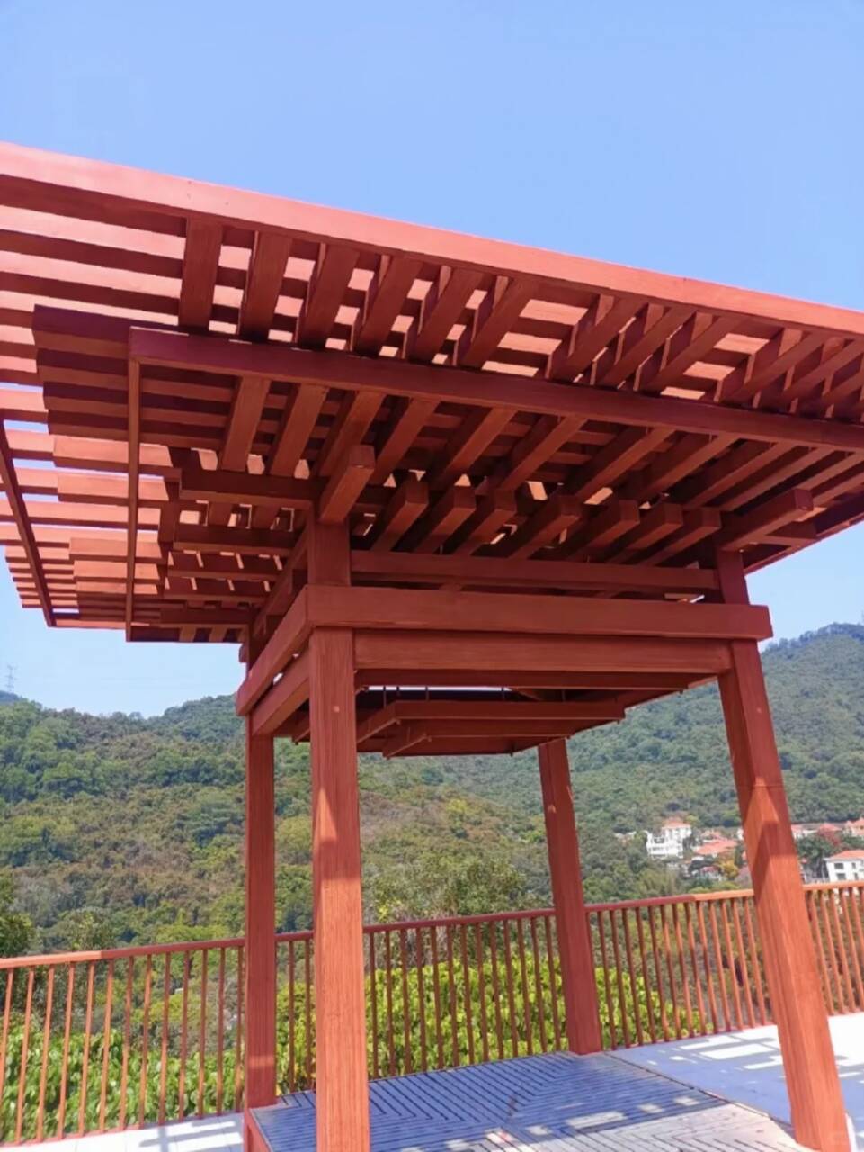 仿古園林建筑木紋漆廠家施工