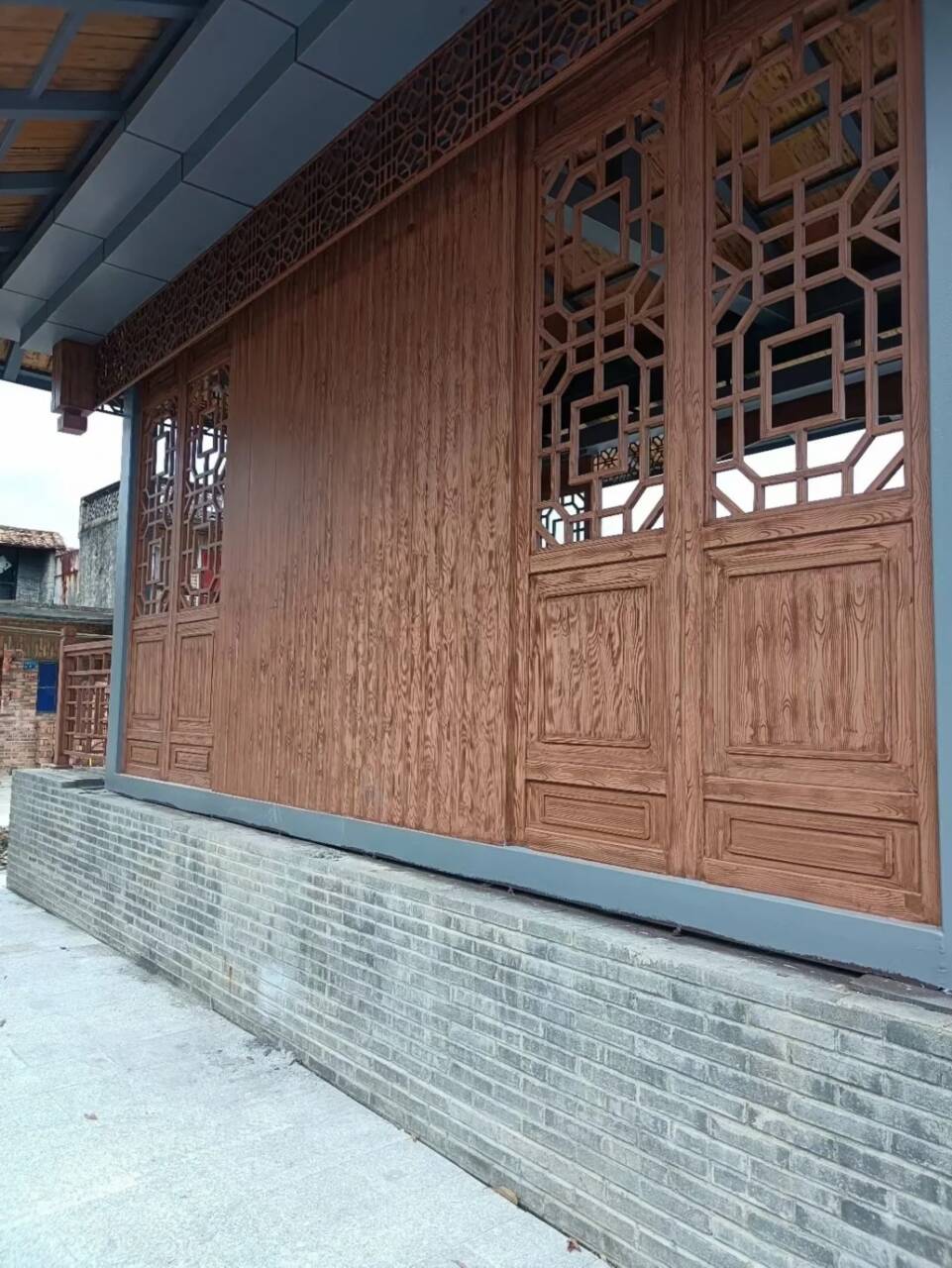 仿古園林建筑木紋漆廠家批發