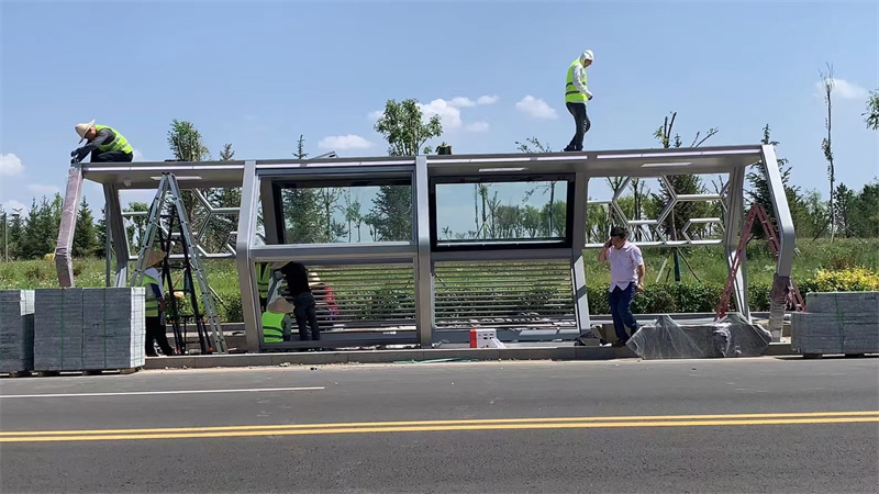 簡易候車亭暢銷全國