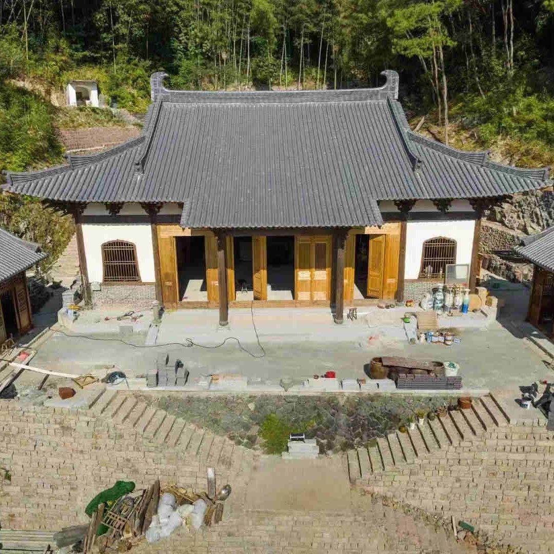 寺院宗祠屋面仿古瓦片厂家订制