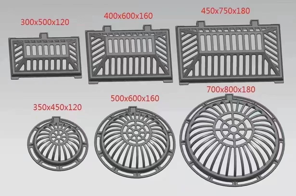 排水溝蓋板600*600來圖定制建通鑄造廠家