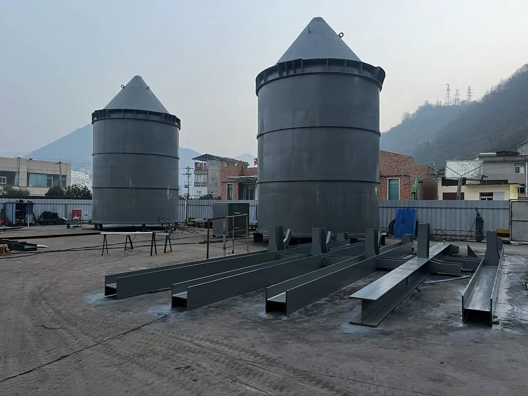 定制3万吨粉煤灰钢板仓_品牌厂家